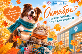 Яркий октябрь в «Доктор Вет»