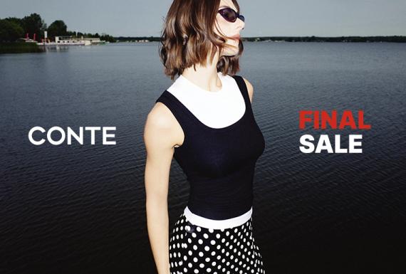 Финальная распродажа в CONTE